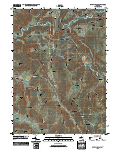 Ashford Hollow 2010 topographic map thumbnail