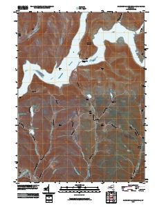 Cannonsville Reservoir 2010 topographic map thumbnail
