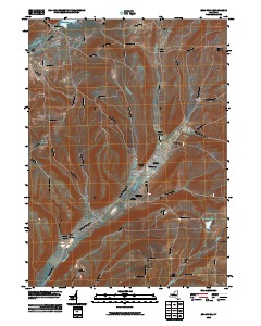 Bradford 2010 topographic map thumbnail