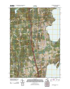 Beekmantown 2011 topographic map thumbnail