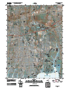 Bellport 2010 topographic map thumbnail