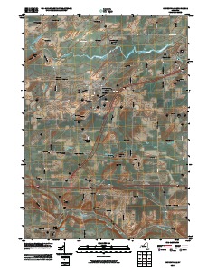 Churchville 2010 topographic map thumbnail
