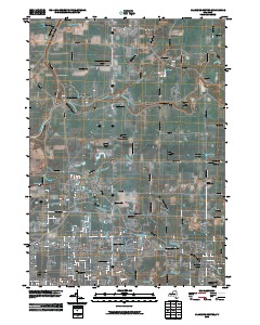 Clarence Center 2010 topographic map thumbnail
