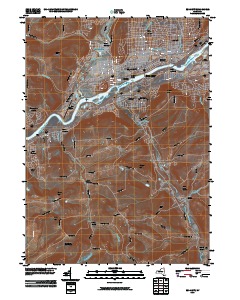Endicott 2010 topographic map thumbnail