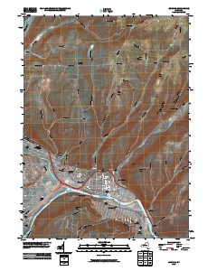 Corning 2010 topographic map thumbnail