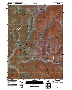Fleischmanns 2010 topographic map thumbnail