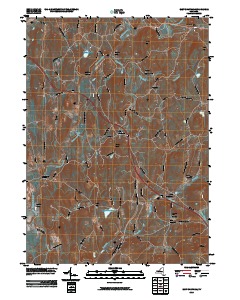 East Chatham 2010 topographic map thumbnail