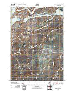 Raquette River 2010 topographic map thumbnail