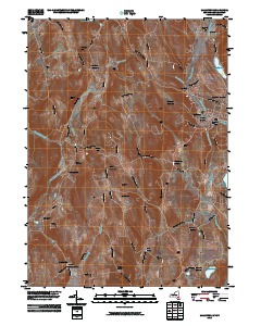 Millerton 2010 topographic map thumbnail