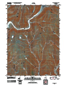 Readburn 2010 topographic map thumbnail