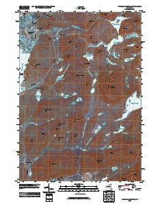 Pharaoh Mountain 2010 topographic map thumbnail