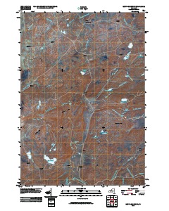 West Pierrepont 2010 topographic map thumbnail