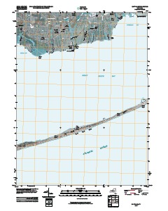 Sayville 2010 topographic map thumbnail