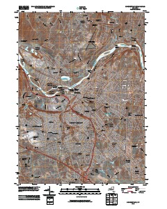 Schenectady 2010 topographic map thumbnail