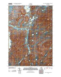 Stony Creek Mountain 2010 topographic map thumbnail