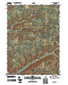 Whitesville 2010 topographic map thumbnail