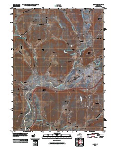 Sidney 2010 topographic map thumbnail