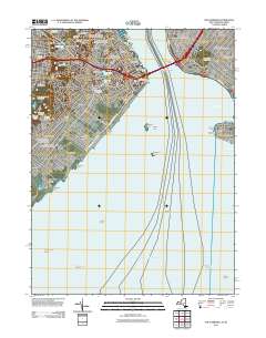 The Narrows 2011 topographic map thumbnail