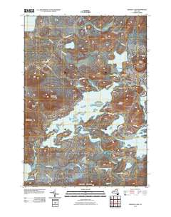 Saranac Lake 2010 topographic map thumbnail