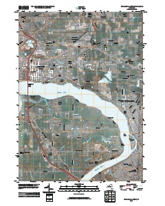Tonawanda West 2010 topographic map thumbnail