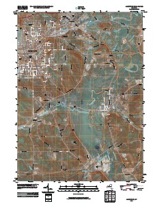 Jamestown 2010 topographic map thumbnail