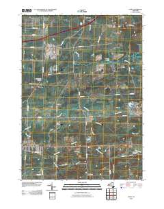 Corfu 2010 topographic map thumbnail
