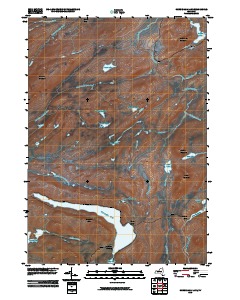 Honnedaga Lake 2010 topographic map thumbnail