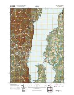 Port Henry 2012 topographic map thumbnail