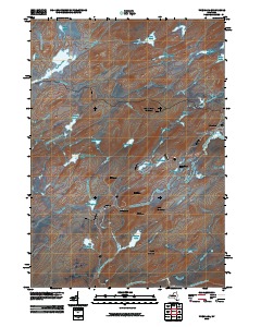Thendara 2010 topographic map thumbnail