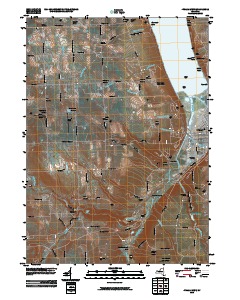Ithaca West 2010 topographic map thumbnail