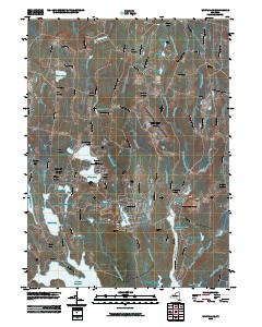 White Lake 2010 topographic map thumbnail