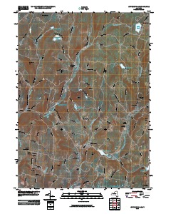 Jeffersonville 2010 topographic map thumbnail
