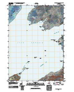 Henderson Bay 2010 topographic map thumbnail