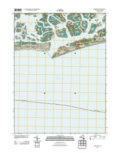 Jones Inlet 2012 topographic map thumbnail