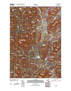 Lewis 2010 topographic map thumbnail