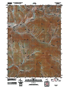 Hobart 2010 topographic map thumbnail