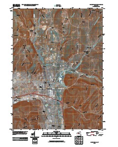 Horseheads 2010 topographic map thumbnail