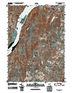 Hudson South 2010 topographic map thumbnail
