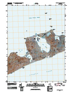 Montauk Point 2010 topographic map thumbnail