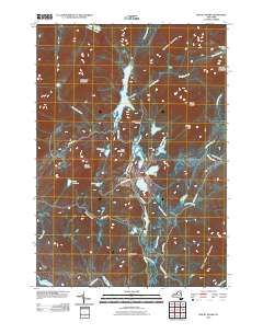 Mount Adams 2010 topographic map thumbnail