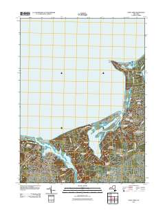 Saint James 2011 topographic map thumbnail