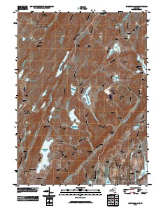Oscawana Lake 2010 topographic map thumbnail