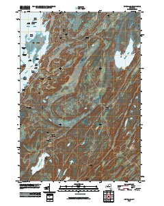 Pope Mills 2010 topographic map thumbnail