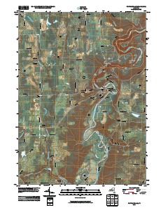 Portageville 2010 topographic map thumbnail