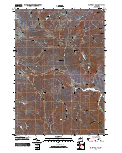 Saint Regis Falls 2010 topographic map thumbnail