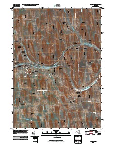 Palmyra 2010 topographic map thumbnail