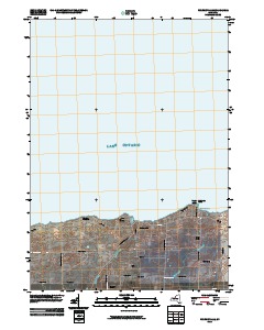 Pultneyville 2010 topographic map thumbnail