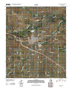 Henrietta 2010 topographic map thumbnail