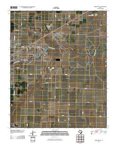 Hereford SE 2010 topographic map thumbnail
