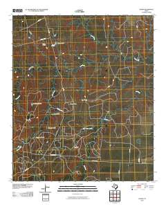 Hyman 2010 topographic map thumbnail